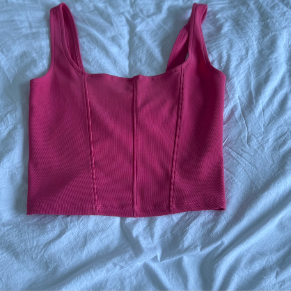 Urban Outfitters Pink Crop Top
